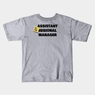 Assistant (to the) Regional Manager Kids T-Shirt